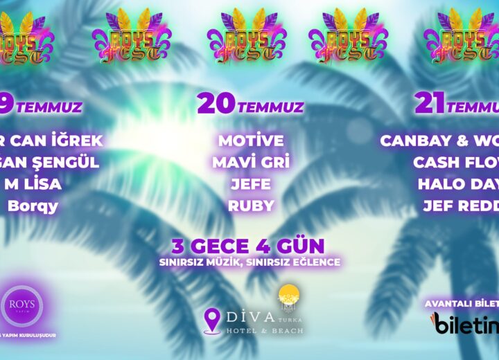 Roys Fest Arsuz 2024