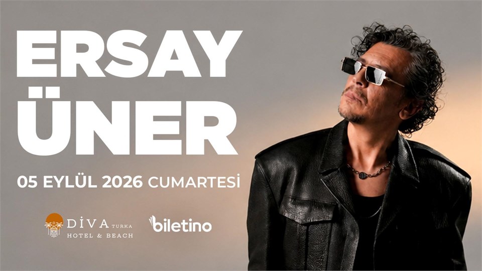 Ersay Üner Konseri etkinlik posteri