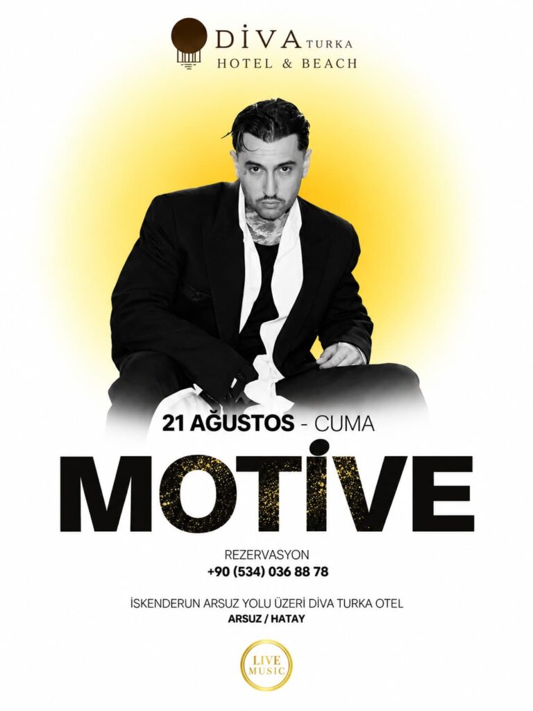 Motive Konseri etkinlik posteri